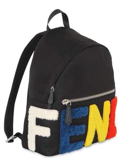 fendi nylon backpack|fendi backpacks on sale.